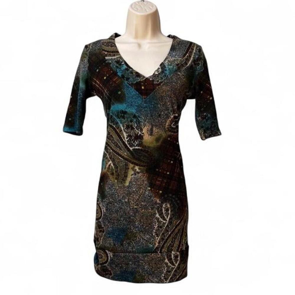 Derek Heart brand paisley print